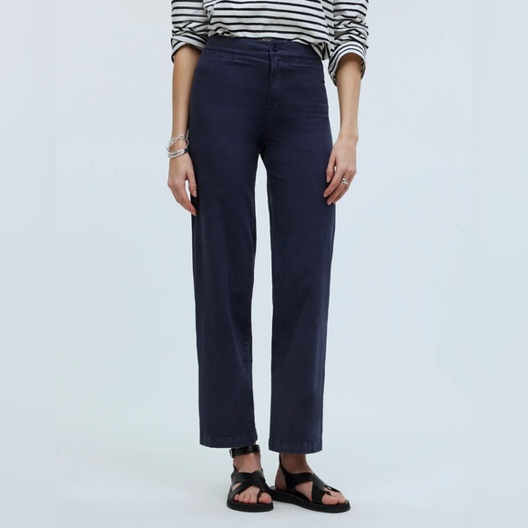 Madewell Emmett Wide leg pants Welt pocket Edition - Picture 2 of 11